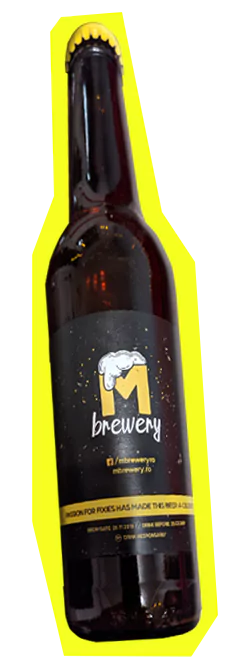AlleyRat IPA beer from MBrewery - Craft beer Brasov